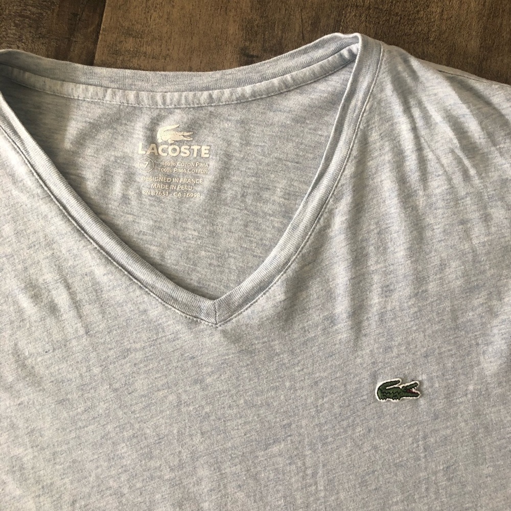 MENS LACOSTE V Neck